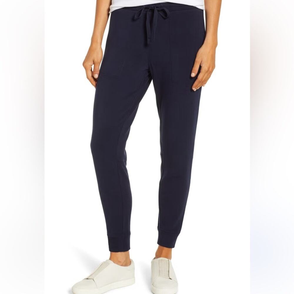 LOU & GREY loft Pull-On SignatureSoft Jogger Pants in gray Size Large